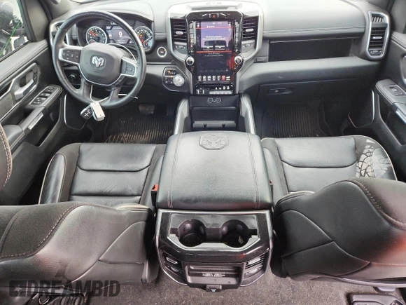 2020 Ram 1500 Laramie with VIN 1C6SRFJT5LN178284, listed as a Copart auction lot 61813575 with 90,699 mi miles and Salvage title. Bid and sale history available at DreamBid. Image 8.
