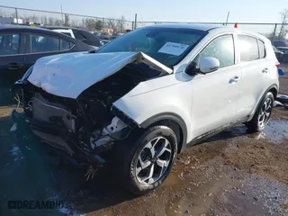 2020 Kia Sportage LX with VIN KNDPM3AC4L7727411, listed as a IAAI auction lot 41790970 with 87,323 mi miles. Bid and sale history available at carsss.com. Image 18.