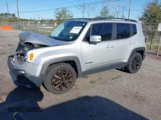 2017 Jeep Renegade Latitude with VIN ZACCJABB9HPE65123, listed as a IAAI auction lot 41856382 with 73,678 mi miles. Bid and sale history available at carsss.com. Image 16.