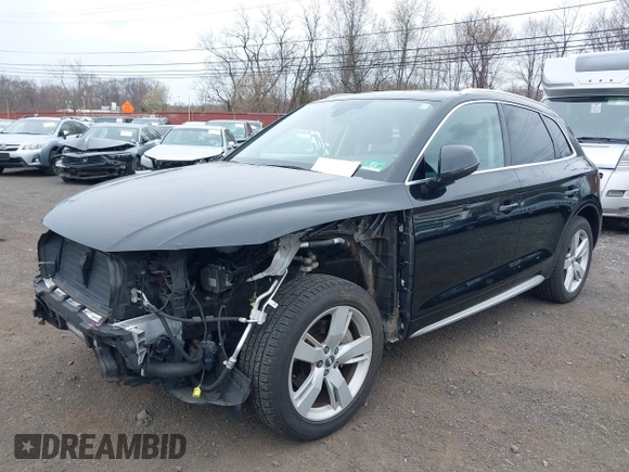 2018 Audi Q5 Premium Plus z VIN WA1BNAFY2J2008789, wystawiony jako IAAI lot #41899063 z przebiegiem 106 739 mil mil oraz . Historia ofert i sprzedaży dostępna na DreamBid. Obrazek 6.