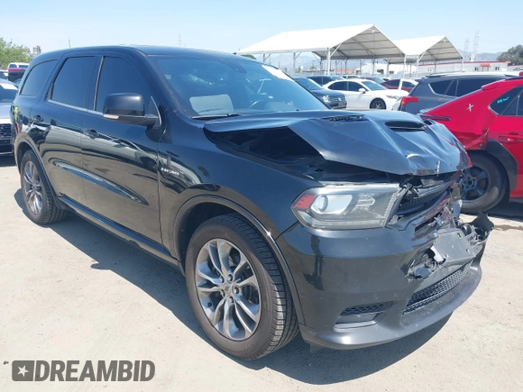 2020 Dodge Durango R/T with VIN 1C4SDHCT3LC307487, listed as a IAAI auction lot 41978301 with 154,096 mi miles and . Bid and sale history available at DreamBid. Image 1.