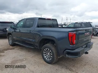 2021 GMC Sierra 1500 AT4 with VIN 1GTP9EED1MZ441456, listed as a IAAI auction lot 40252175 with 23,649 mi miles. Bid and sale history available at carsss.com. Image 3.
