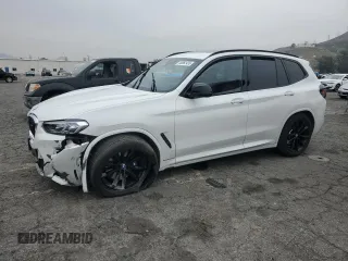 2022 BMW X3 M40i with VIN 5UX83DP06N9L10338, listed as a Copart auction lot 48062435 with 0 mi miles and Salvage Title. Bid and sale history available at carsss.com. Image 1.
