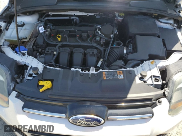 2014 Ford Focus Titanium with VIN 1FADP3N2XEL423320, listed as a Copart auction lot 58709875 with 93,011 mi miles and Salvage title. Bid and sale history available at DreamBid. Image 11.