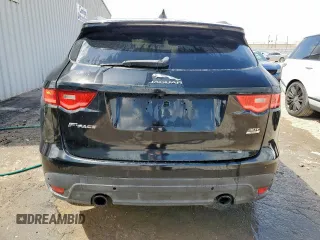 2018 Jaguar F-Pace 30t Premium with VIN SADCJ2GX5JA203801, listed as a Copart auction lot 61628395 with 98,595 mi miles and Clean title. Bid and sale history available at DreamBid. Image 6.