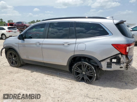2021 Honda Pilot Special Edition with VIN 5FNYF5H20MB035682, listed as a Copart auction lot 61264095 with 39,722 mi miles and Salvage title. Bid and sale history available at DreamBid. Image 2.