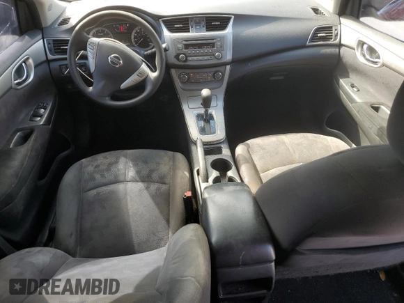 2013 Nissan Sentra SV with VIN 3N1AB7AP7DL665444, listed as a Copart auction lot 52626245 with 139,353 mi miles and Salvage Title. Bid and sale history available at carsss.com. Image 8.