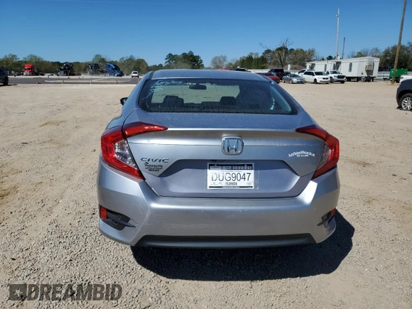 2018 Honda Civic Sedan LX with VIN 19XFC2F56JE037353, listed as a Copart auction lot 49585615 with 83,077 mi miles and Non Repairable. Bid and sale history available at carsss.com. Image 6.