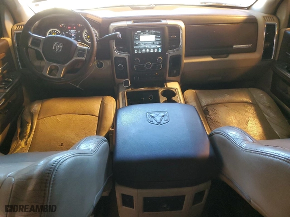 2015 Ram 2500 Laramie with VIN 3C6UR5NL6FG552735, listed as a Copart auction lot 41956485 with 284,745 mi miles and Salvage Title. Bid and sale history available at carsss.com. Image 8.