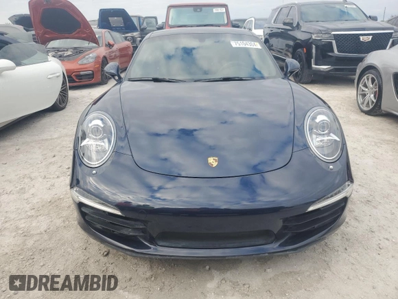 2015 Porsche 911 Carrera with VIN WP0AA2A94FS106572, listed as a Copart auction lot 75104304 with 25,136 mi miles and Non Repairable. Bid and sale history available at carsss.com. Image 5.
