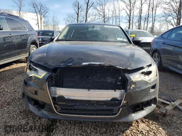 2012 Audi A6 3.0T Premium Plus with VIN WAUBGAFC3CN007279, listed as a Copart auction lot 50125415 with 126,408 mi miles and Salvage Title. Bid and sale history available at carsss.com. Image 5.