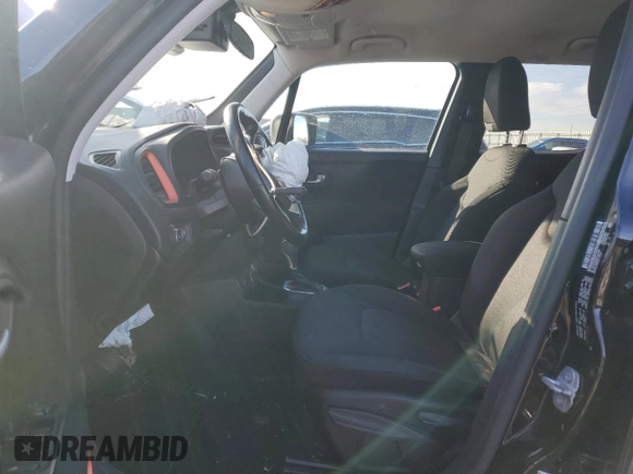 2020 Jeep Renegade North Edition with VIN ZACNJBAB0LPL57205, listed as a Copart auction lot 43840375 with 28,249 mi miles and Salvage title. Bid and sale history available at DreamBid. Image 7.