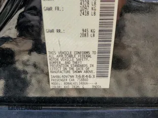 2022 Nissan Altima SV z VIN 1N4BL4DV7NN368463, wystawiony jako Copart lot #54842435 z przebiegiem 88 439 mil mil oraz Nie do naprawy. Historia ofert i sprzedaży dostępna na DreamBid. Obrazek 12.
