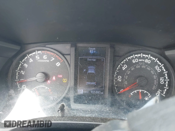 2018 Toyota Tacoma SR with VIN 5TFRX5GN6JX129435, listed as a IAAI auction lot 42205055 with 105,985 mi miles and . Bid and sale history available at DreamBid. Image 7.