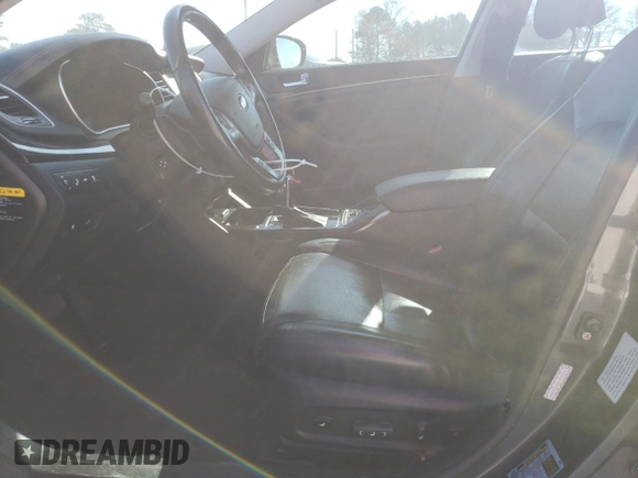 2014 Kia Cadenza Premium with VIN KNALN4D75E5134135, listed as a Copart auction lot 84601824 with 77,871 mi miles and Salvage Title. Bid and sale history available at carsss.com. Image 7.