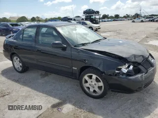 2006 Nissan Sentra S with VIN 3N1CB51D56L642685, listed as a Copart auction lot 52544245 with 94,340 mi miles and Salvage Title. Bid and sale history available at DreamBid. Image 4.