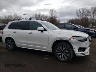 2021 Volvo XC90 Momentum with VIN YV4A22PKXM1730495, listed as a Copart auction lot 53193545 with 54,856 mi miles and Salvage Title. Bid and sale history available at carsss.com. Image 4.