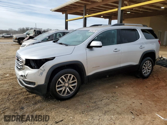 2017 GMC Acadia SLE with VIN 1GKKNLLAXHZ283485, listed as a Copart auction lot 45346725 with 101,447 mi miles and Salvage Title. Bid and sale history available at carsss.com. Image 1.