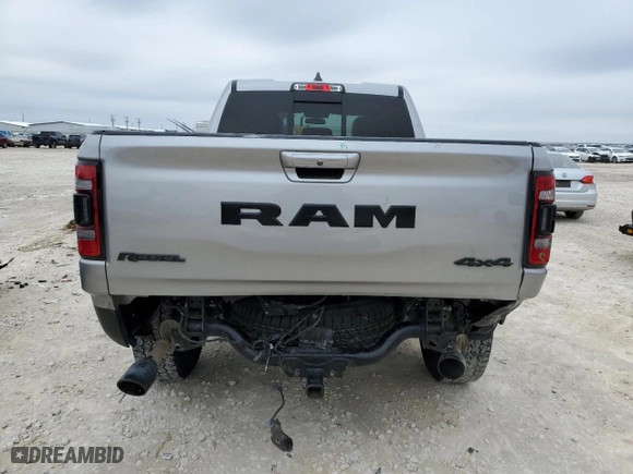 2019 Ram 1500 Rebel with VIN 1C6SRFET0KN841074, listed as a Copart auction lot 45288845 with 74,013 mi miles and Salvage Title. Bid and sale history available at carsss.com. Image 6.