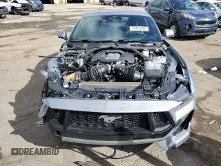 2024 Ford Mustang GT with VIN 1FA6P8CF3R5428820, listed as a Copart auction lot 76084984 with 376 mi miles and Clean title. Bid and sale history available at DreamBid. Image 5.