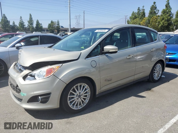 2015 Ford C-Max SEL with VIN 1FADP5CU9FL115704, listed as a Copart auction lot 73208404 with 130,343 mi miles and Salvage Title. Bid and sale history available at carsss.com. Image 1.