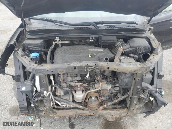 2018 Honda Pilot EX-L with VIN 5FNYF6H54JB036345, listed as a Copart auction lot 50696575 with 80,634 mi miles and Salvage Title. Bid and sale history available at carsss.com. Image 12.