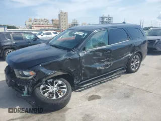 2019 Dodge Durango GT Plus with VIN 1C4RDHDG2KC779243, listed as a Copart auction lot 63140955 with 94,240 mi miles and Salvage title. Bid and sale history available at DreamBid. Image 1.