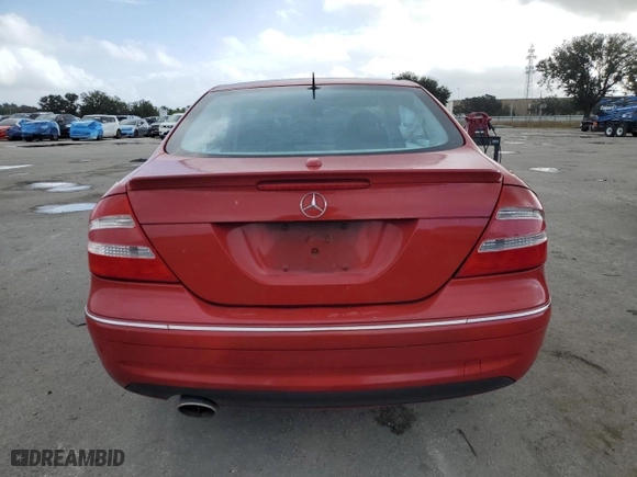 2005 Mercedes-Benz CLK-Class 5.0L with VIN WDBTJ75J55F144361, listed as a Copart auction lot 79212474 with 191,509 mi miles and Clean Title. Bid and sale history available at carsss.com. Image 6.
