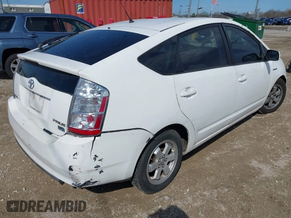2008 Toyota Prius with VIN JTDKB20U883381589, listed as a IAAI auction lot 41914338 with 239,698 mi miles. Bid and sale history available at carsss.com. Image 4.