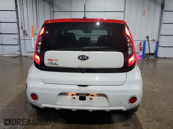 2017 Kia Soul + with VIN KNDJP3A53H7440714, listed as a Copart auction lot 46819825 with 60,914 mi miles and Salvage Title. Bid and sale history available at carsss.com. Image 6.