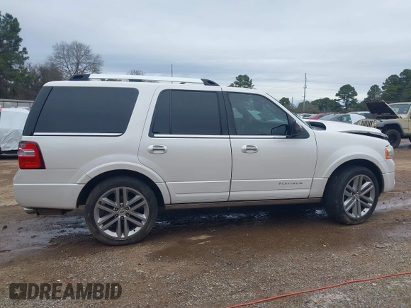 2016 Ford Expedition Platinum with VIN 1FMJU1MT8GEF06932, listed as a IAAI auction lot 41618770 with 188,611 mi miles and . Bid and sale history available at DreamBid. Image 13.