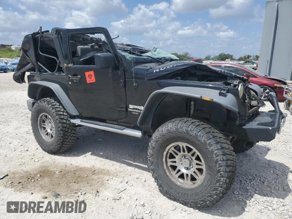 2007 Jeep Wrangler Rubicon with VIN 1J4GA64137L181809, listed as a Copart auction lot 53756665 with Not provided miles and Salvage title. Bid and sale history available at DreamBid. Image 4.