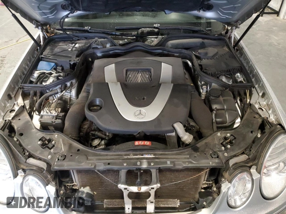 2007 Mercedes-Benz E 550 with VIN WDBUF72X97B017766, listed as a Copart auction lot 48523515 with 299,578 mi miles and Salvage Title. Bid and sale history available at DreamBid. Image 11.