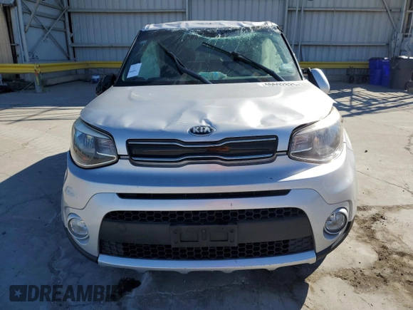2018 Kia Soul + with VIN KNDJP3A50J7569533, listed as a Copart auction lot 46692825 with 93,506 mi miles and Salvage Title. Bid and sale history available at carsss.com. Image 5.