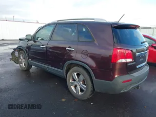 2012 Kia Sorento EX with VIN 5XYKUDA67CG307073, listed as a IAAI auction lot 41134667 with 120,615 mi miles. Bid and sale history available at carsss.com. Image 3.