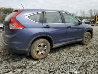 2014 Honda CR-V LX with VIN 2HKRM4H33EH684814, listed as a Copart auction lot 51582125 with 75,593 mi miles and Salvage Title. Bid and sale history available at carsss.com. Image 3.