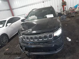 2023 Jeep Compass Latitude with VIN 3C4NJDBN4PT502817, listed as a IAAI auction lot 41650565 with 16,796 mi miles and . Bid and sale history available at DreamBid. Image 12.