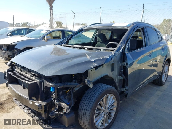 2021 Hyundai Kona SEL with VIN KM8K22AA3MU670951, listed as a IAAI auction lot 41840169 with Not Provided miles and . Bid and sale history available at carsss.com. Image 18.