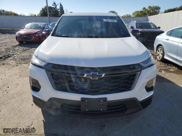 2022 Chevrolet Traverse Premier with VIN 1GNEVKKWXNJ126721, listed as a Copart auction lot 75941264 with 46,402 mi miles and Salvage Title. Bid and sale history available at carsss.com. Image 5.