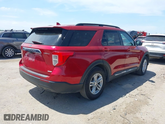 2020 Ford Explorer XLT with VIN 1FMSK7DH4LGB35291, listed as a IAAI auction lot 42065650 with 145,170 mi miles and . Bid and sale history available at DreamBid. Image 4.
