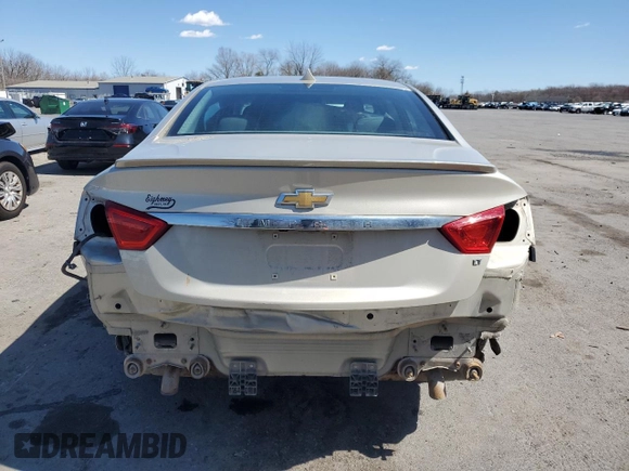 2014 Chevrolet Impala LT with VIN 2G1115SL2E9112424, listed as a Copart auction lot 49663245 with 112,140 mi miles and Salvage Title. Bid and sale history available at DreamBid. Image 6.