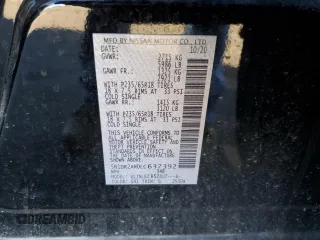 2020 Nissan Pathfinder S with VIN 5N1DR2AM0LC637392, listed as a Copart auction lot 83406504 with 82,841 mi miles and Salvage Title. Bid and sale history available at carsss.com. Image 15.