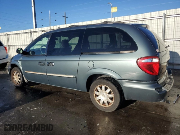 2007 Chrysler Town & Country LWB Touring with VIN 2A8GP54L67R217489, listed as a Copart auction lot 88313915 with 100,321 mi miles and Salvage Title. Bid and sale history available at carsss.com. Image 2.