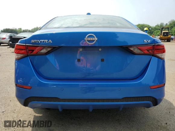2024 Nissan Sentra SV z VIN 3N1AB8CV1RY329879, wystawiony jako Copart lot #60034395 z przebiegiem 20 852 mil mil oraz Czysty tytuł • Clean title. Historia ofert i sprzedaży dostępna na DreamBid. Obrazek 6.