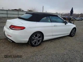 2021 Mercedes-Benz C 300 with VIN W1KWK8EB4MG058628, listed as a Copart auction lot 79281414 with 113,078 mi miles and Salvage Title. Bid and sale history available at DreamBid. Image 3.