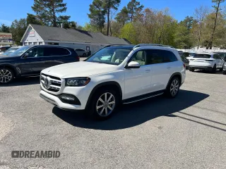 2022 Mercedes-Benz GLS 450 with VIN 4JGFF5KE1NA735534, listed as a Copart auction lot 55498415 with 113,393 mi miles and Clean Title. Bid and sale history available at DreamBid. Image 2.