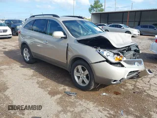 2008 Hyundai Veracruz GLS with VIN KM8NU13C88U050974, listed as a IAAI auction lot 42356925 with 152,130 mi miles and . Bid and sale history available at DreamBid. Image 1.
