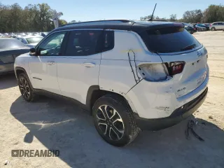 2022 Jeep Compass (RED) Edition with VIN 3C4NJDCB1NT115868, listed as a Copart auction lot 47720275 with 50,385 mi miles and Salvage Title. Bid and sale history available at DreamBid. Image 2.
