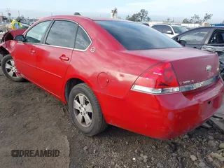 2008 Chevrolet Impala LT with VIN 2G1WT55NX81257081, listed as a IAAI auction lot 41906808 with 166,638 mi miles and . Bid and sale history available at DreamBid. Image 3.