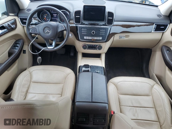 2016 Mercedes-Benz GLE 350 with VIN 4JGDA5HB0GA635107, listed as a Copart auction lot 60885755 with 143,680 mi miles and Salvage title. Bid and sale history available at DreamBid. Image 8.